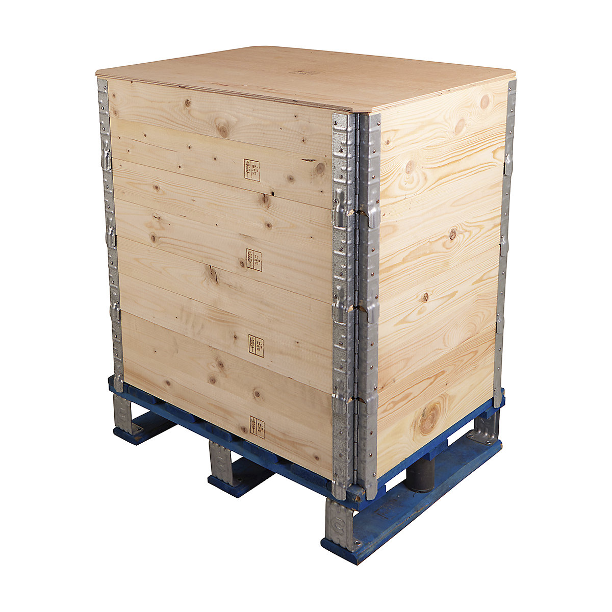 BiGDUG Essentials Wooden Pallet Collar Lid