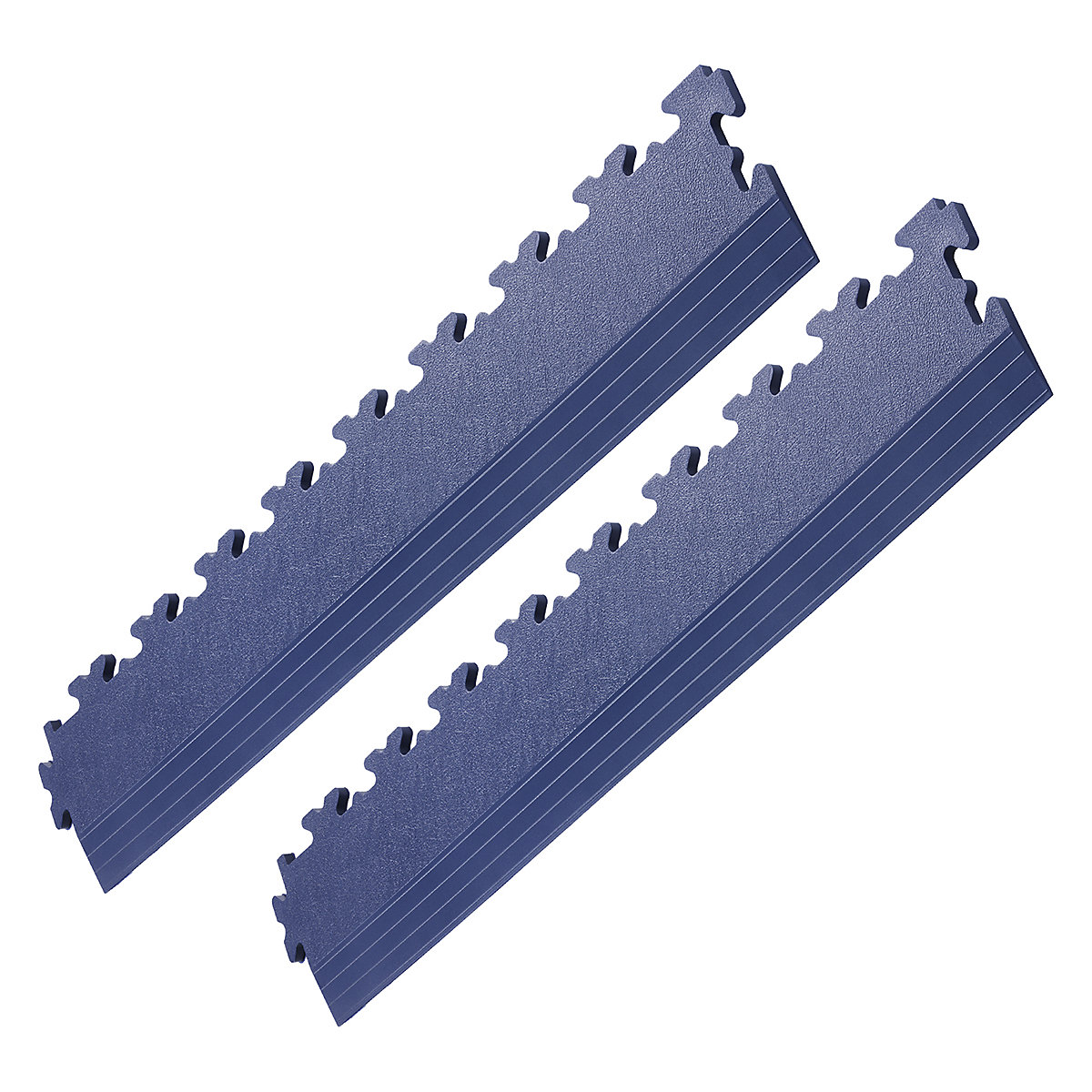 BiGDUG Interlocking Edge Ramps | X-Joint, BiGDUG Interlocking Edge Ramps | X-Joint, BiGDUG Interlocking Edge Ramp | X-Joint | 7h x 497w x 90d mm | Per 1 Linear Metre | Blue-1