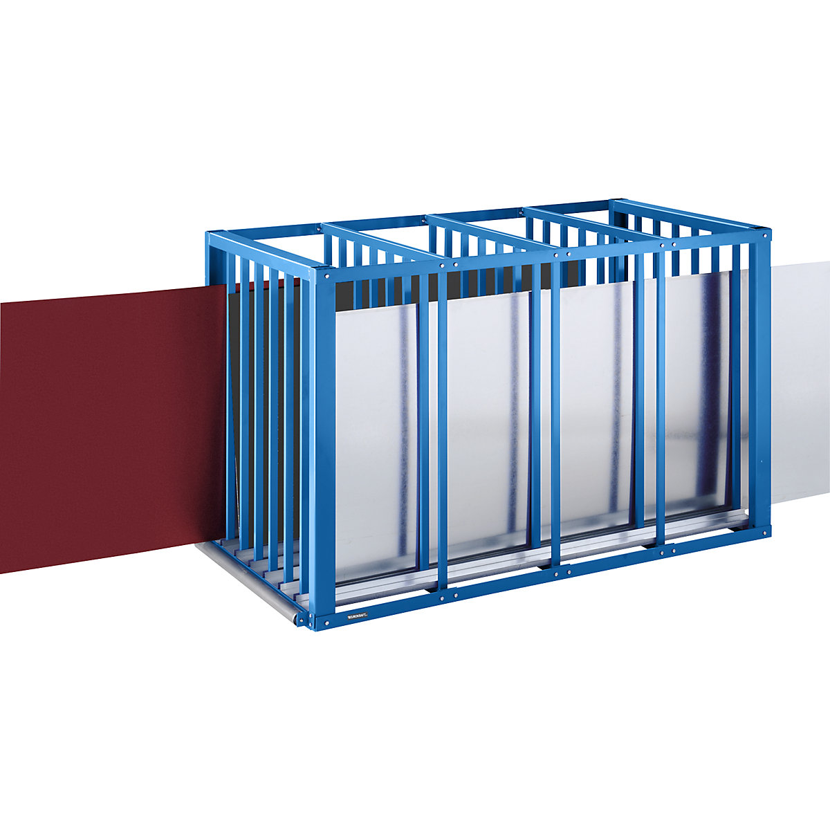 Boîte de stockage pour tôles &ndash; eurokraft pro
