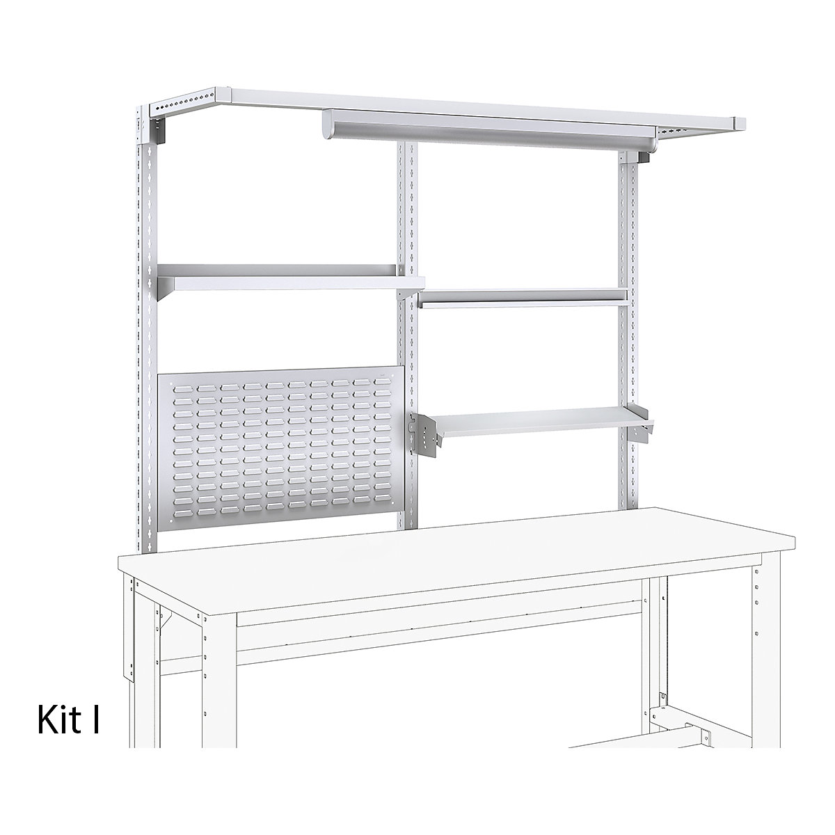 Bott Cubio Workbench Rear Frame Kits (Product illustration 10)-9