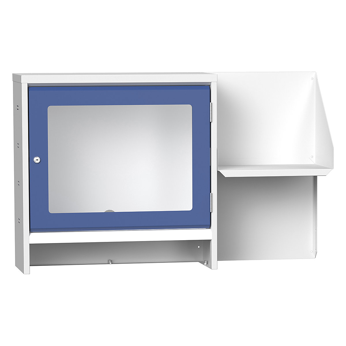 Bott Verso Computer Cupboard File Holder Shelf | 342h x 400w x 290d mm |  | Light Grey