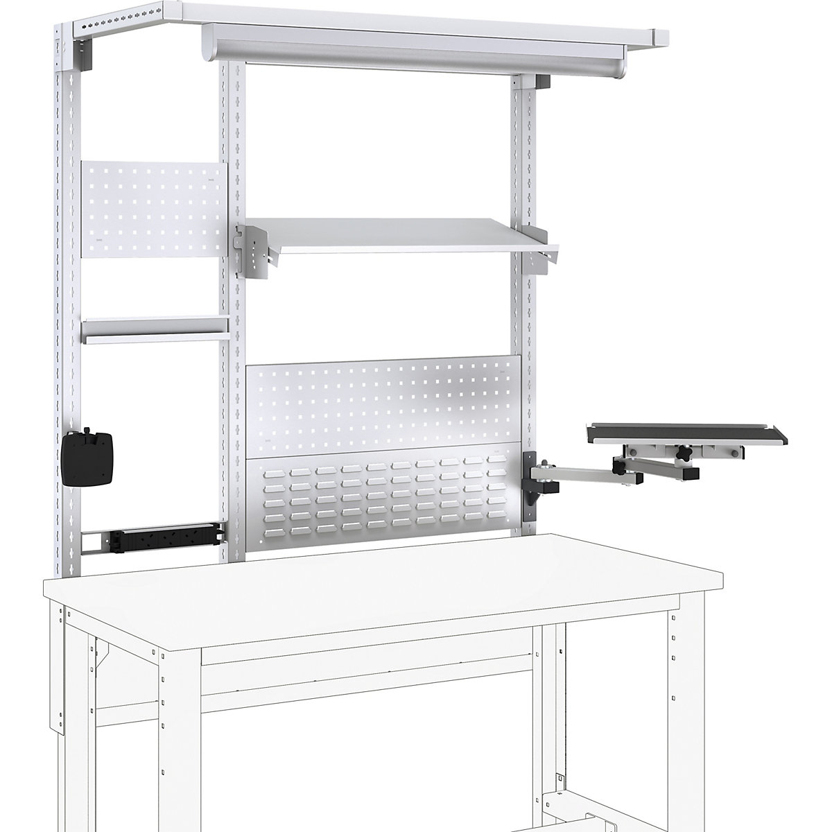 Bott Verso Workbench Rear Frame Kits