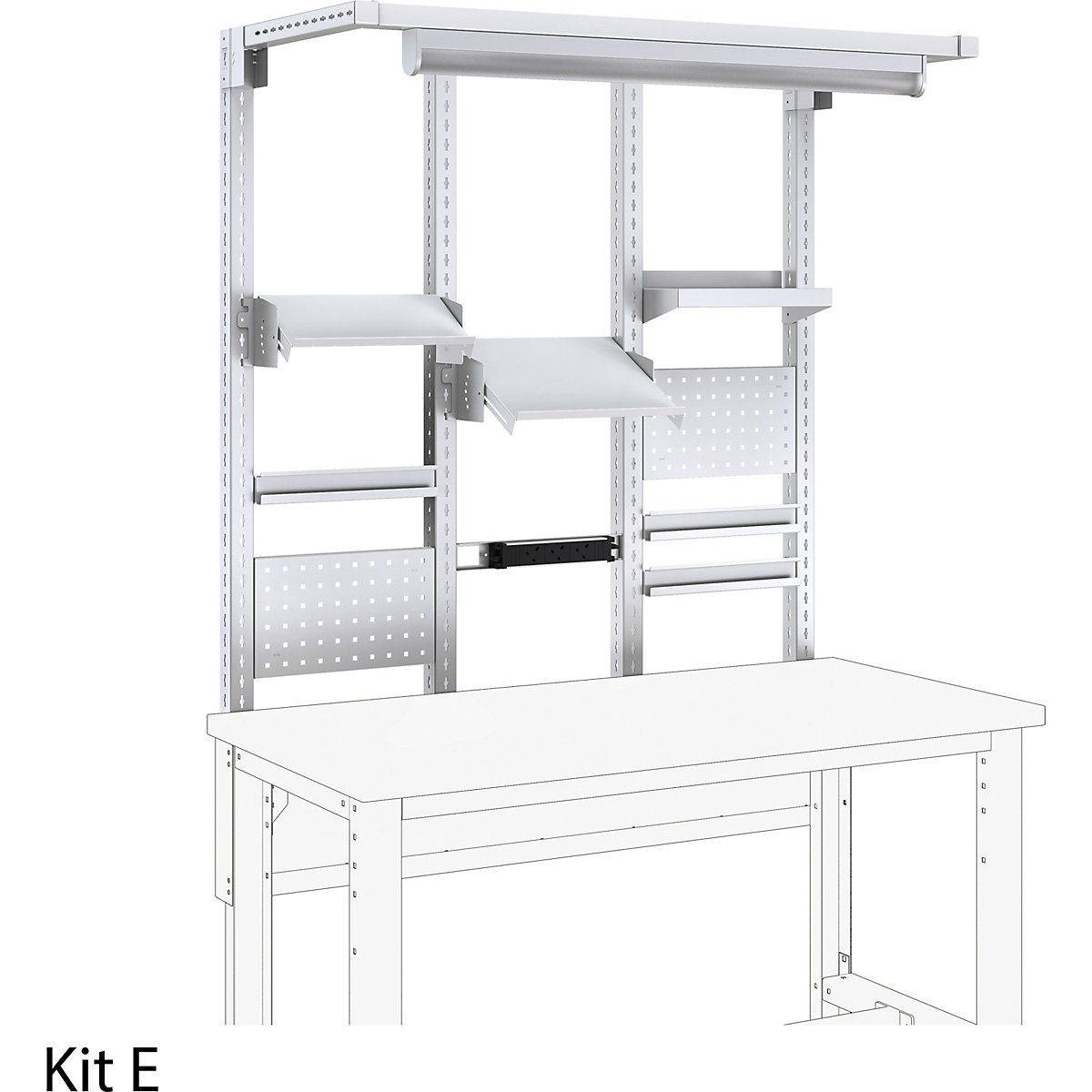 Bott Verso Workbench Rear Frame Kits (Product illustration 6)-5