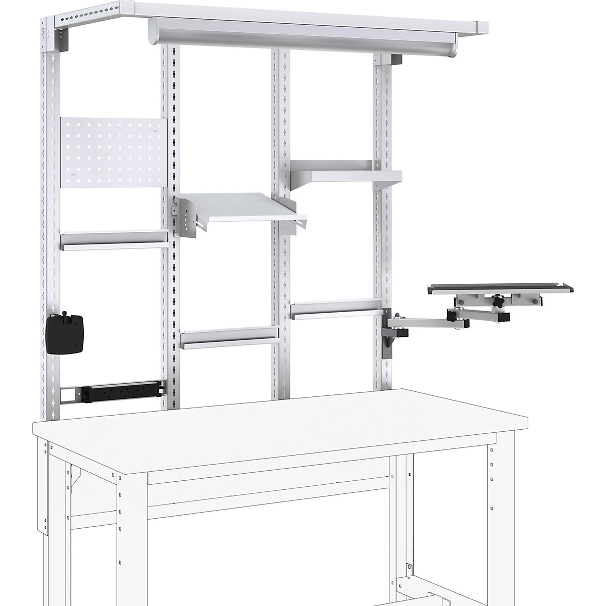 Bott Verso Workbench Rear Frame Kits
