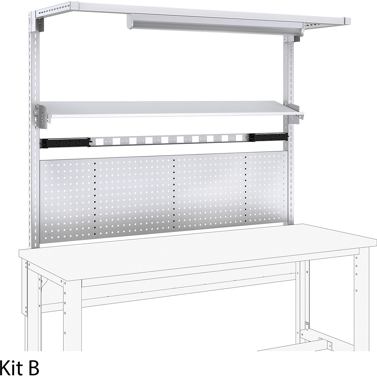 Bott Verso Workbench Rear Frame Kits (Product illustration 9)-8