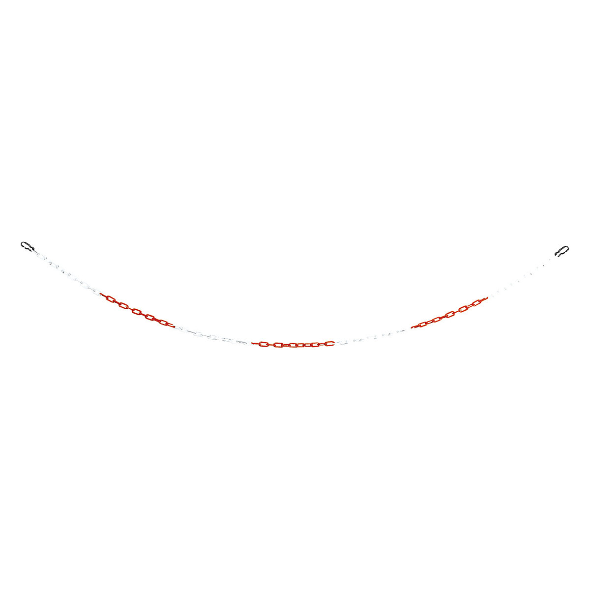 Brandsafe Plastic Chain | 25m Length | Red & White