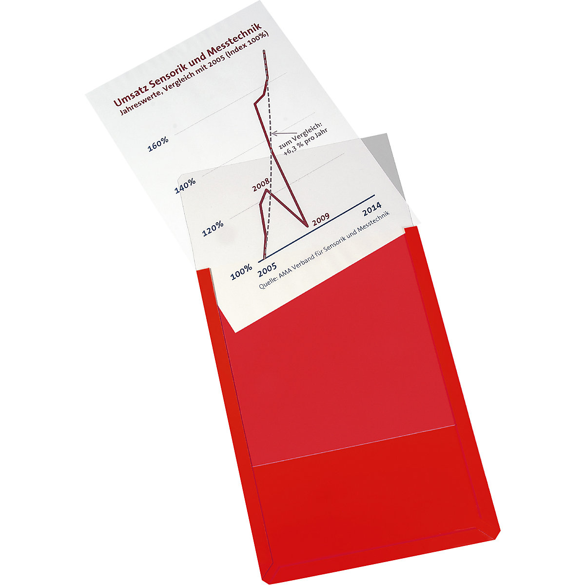 Buzunar transparent magnetic din PVC dur &ndash; EICHNER