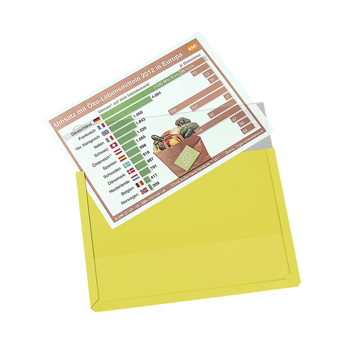 Buzunar transparent magnetic din PVC dur &ndash; EICHNER