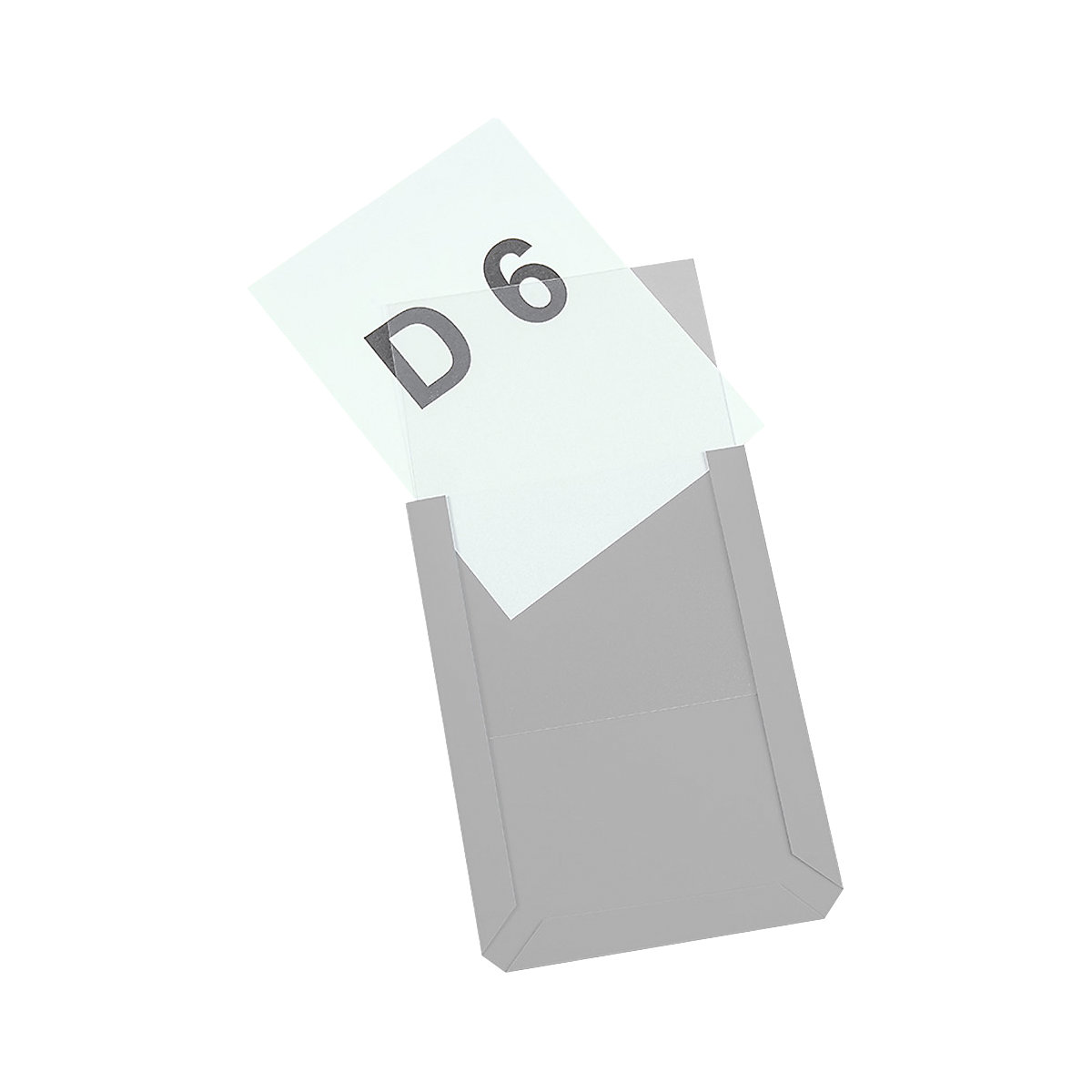 Buzunar transparent magnetic din PVC dur &ndash; EICHNER