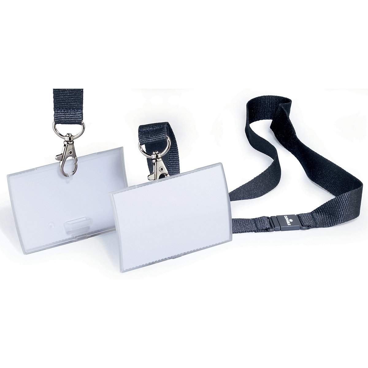 CLICK FOLD badge avec bande textile &ndash; DURABLE