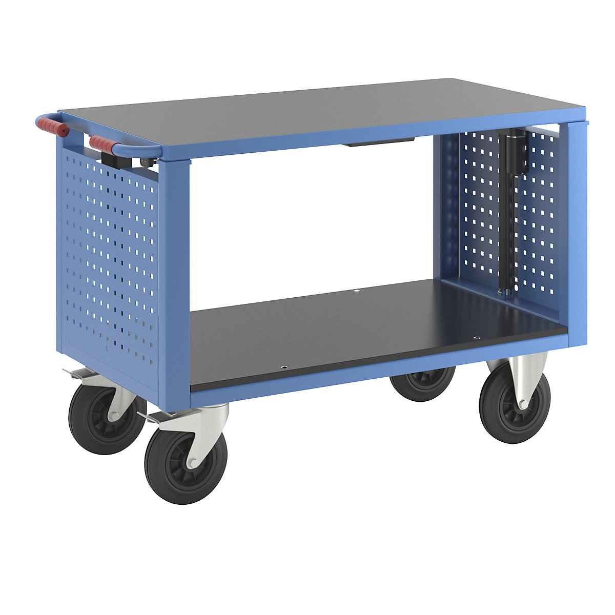 Carro de montagem, eletricamente ajustável em altura - eurokraft pro