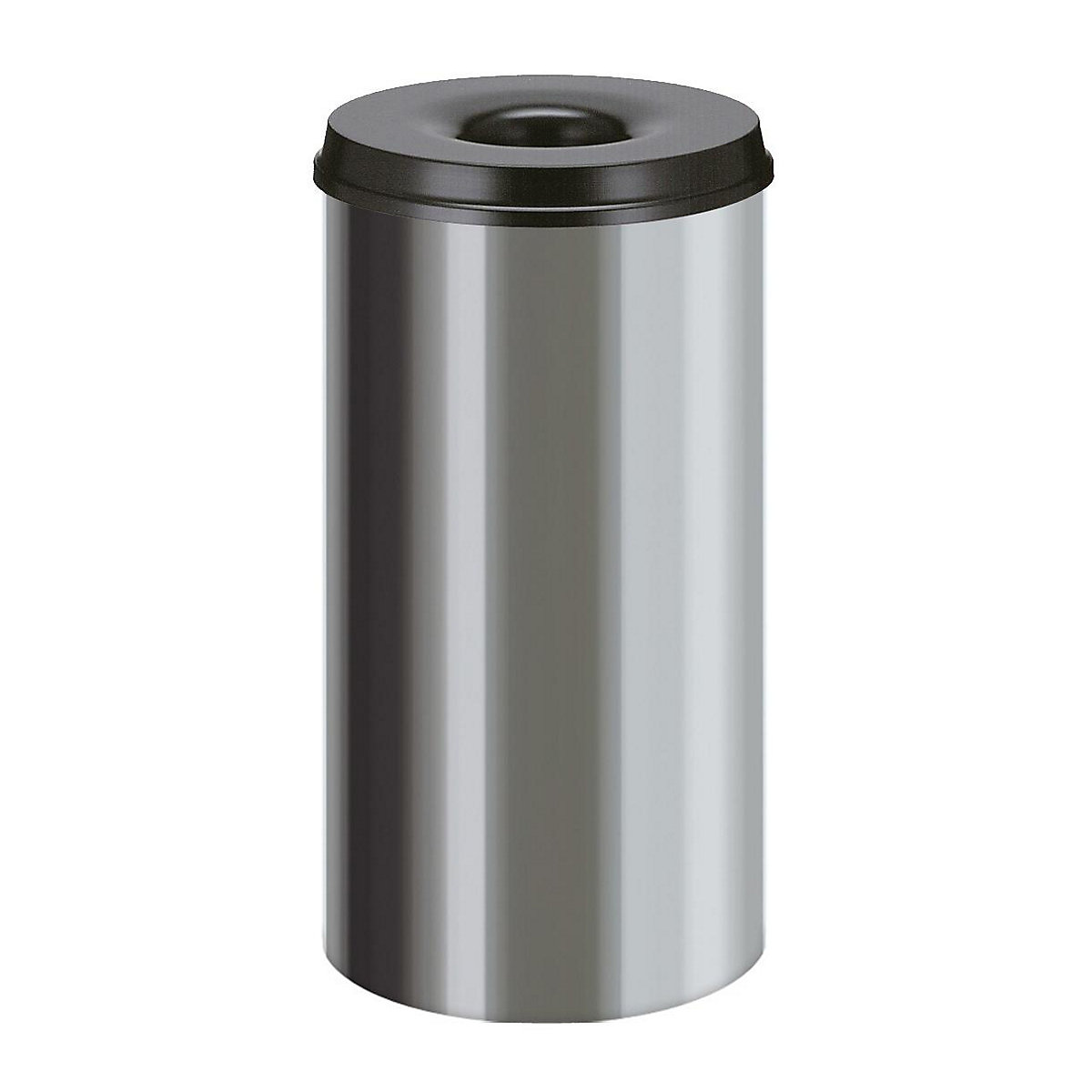 Cestino di sicurezza per carta, acciaio inox