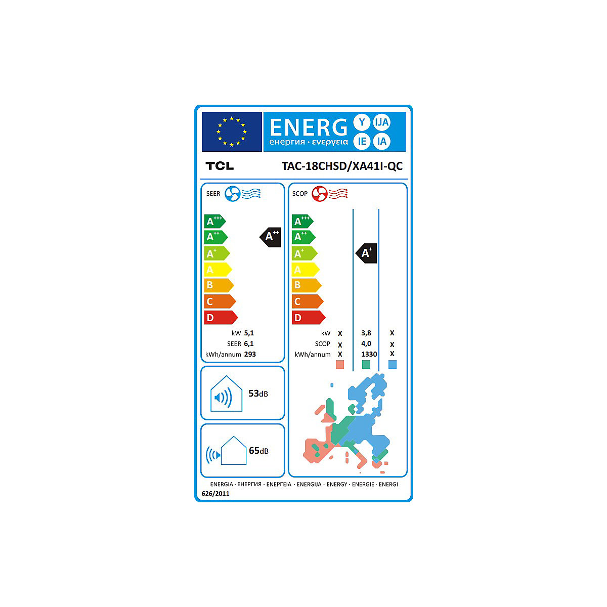 Climatiseur split 18.000 BTU – TCL (Illustration du produit 6)-5