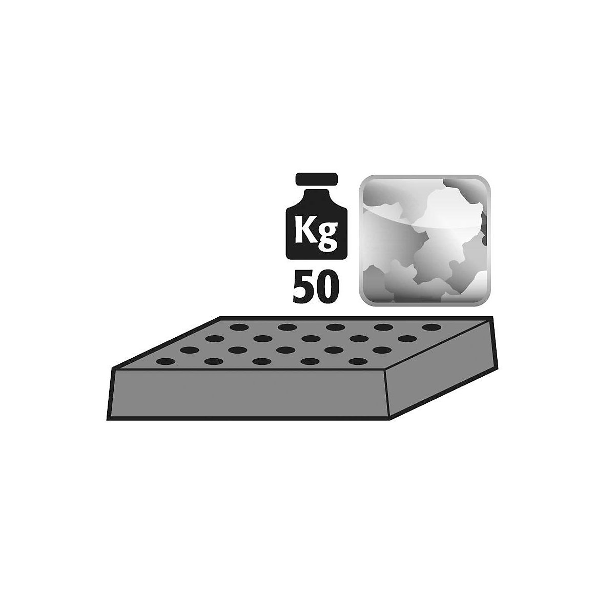 Cubierta de chapa perforada &ndash; asecos