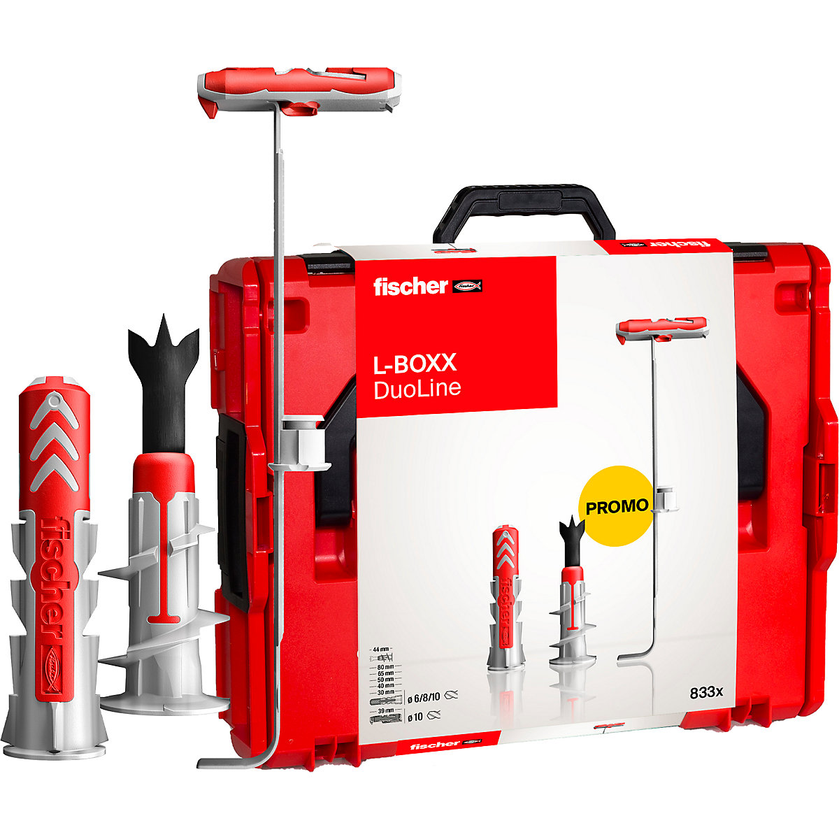 Dübel L-Boxx 102 DuoLine fischer