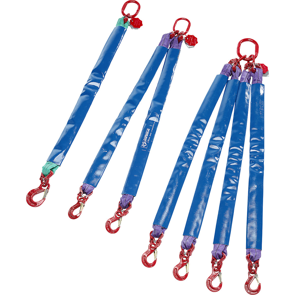 Dispositif de suspension par élingues rondes