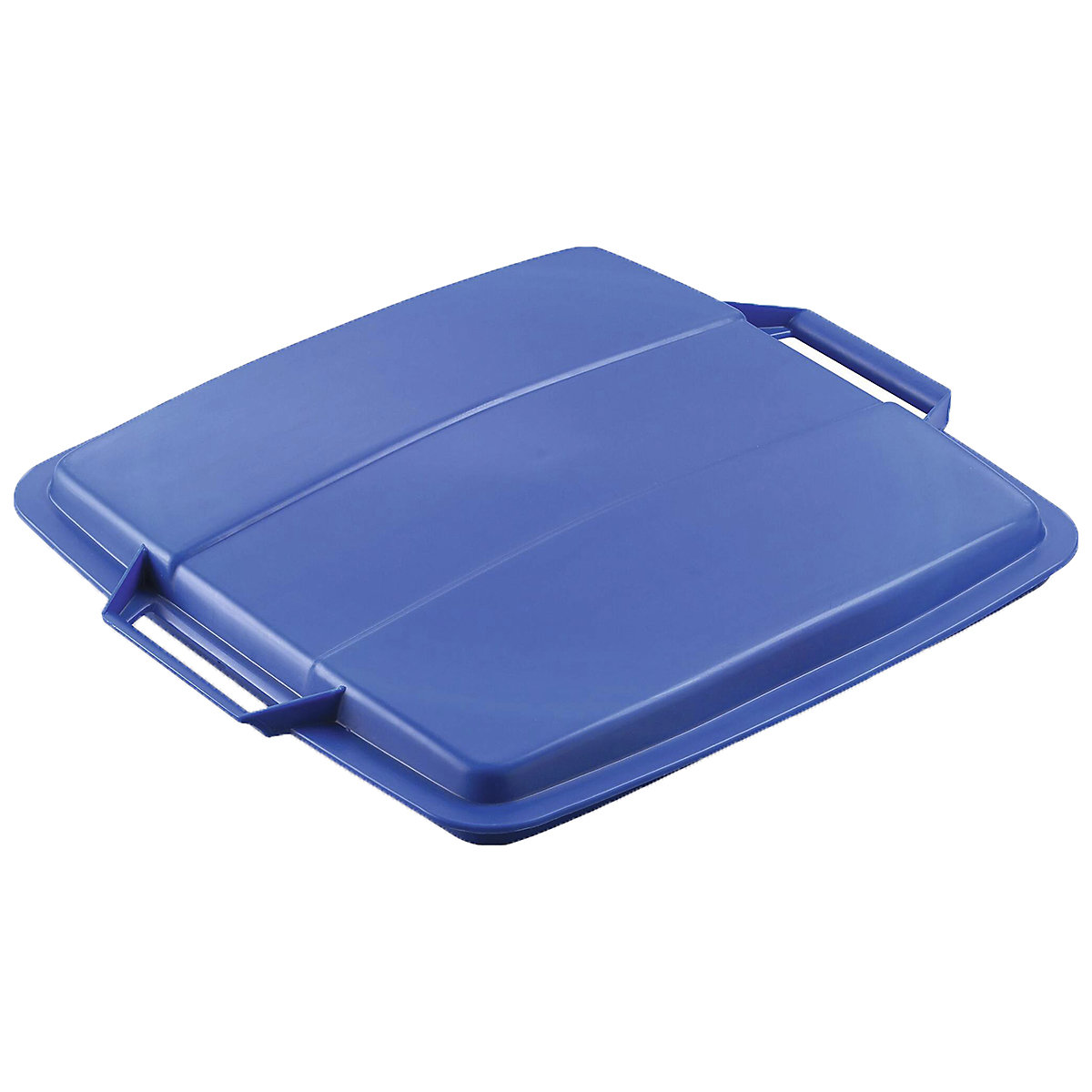 Durable Lids for DURABIN Food & Freezer Safe Waste Recycling Bins, Durable Lids for DURABIN Food & Freezer Safe Waste Recycling Bins, Durable DURABIN 90L Square Recycling Bin Lid | Food & Freezer Safe | Blue-2