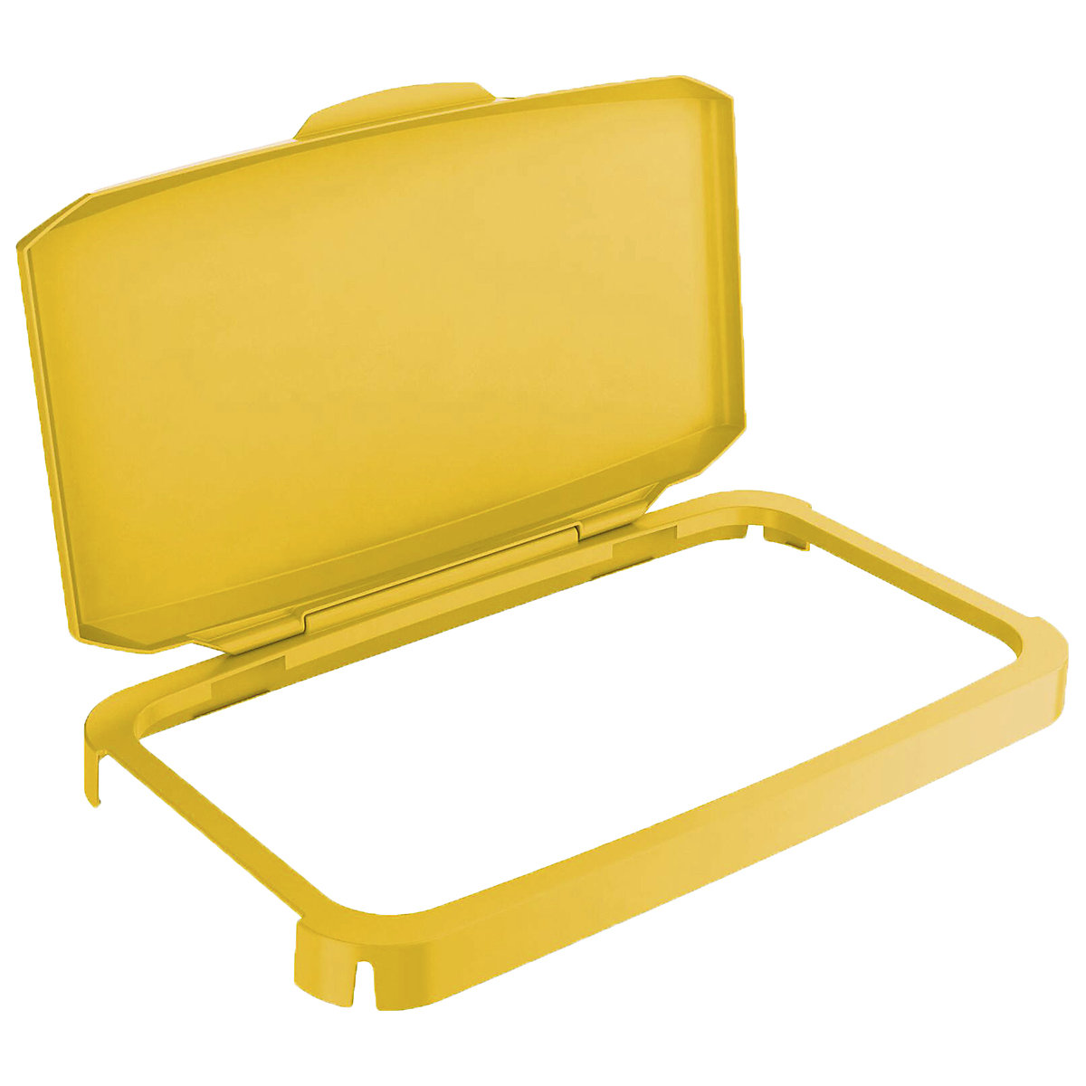 Durable Lids for DURABIN Food & Freezer Safe Waste Recycling Bins, Durable Lids for DURABIN Food & Freezer Safe Waste Recycling Bins, Durable DURABIN 60L Hinged Bin Lid | Strong and Food & Freezer Safe | Yellow-3
