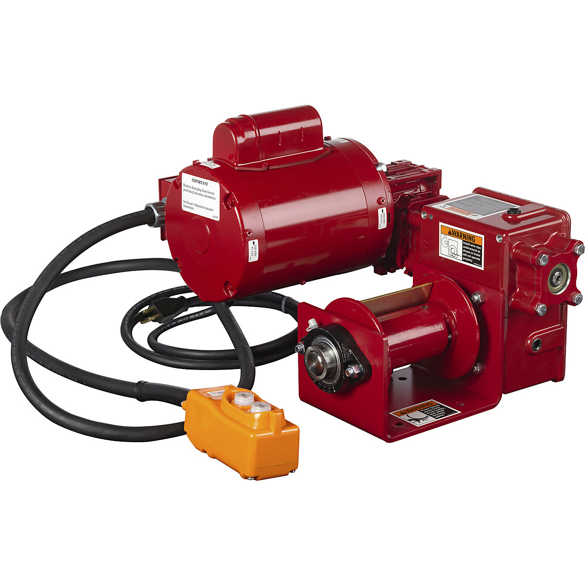 Electric cable winch Atlas II, portable - Thern