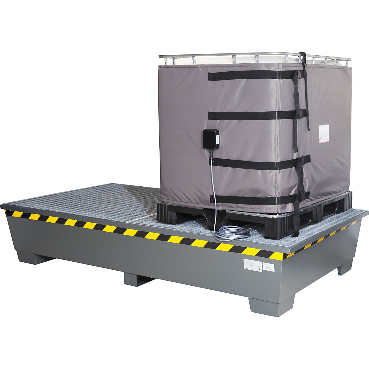 Enveloppe chauffante numérique pour cubitainer IBC PRO