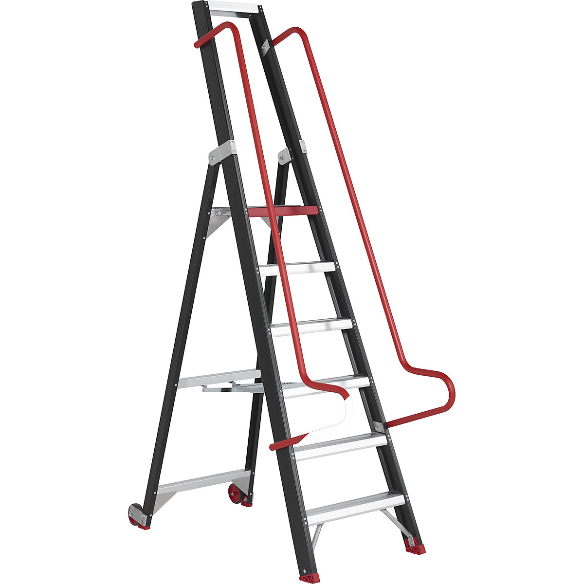 Escabeau mobile pour rayonnages - Altrex