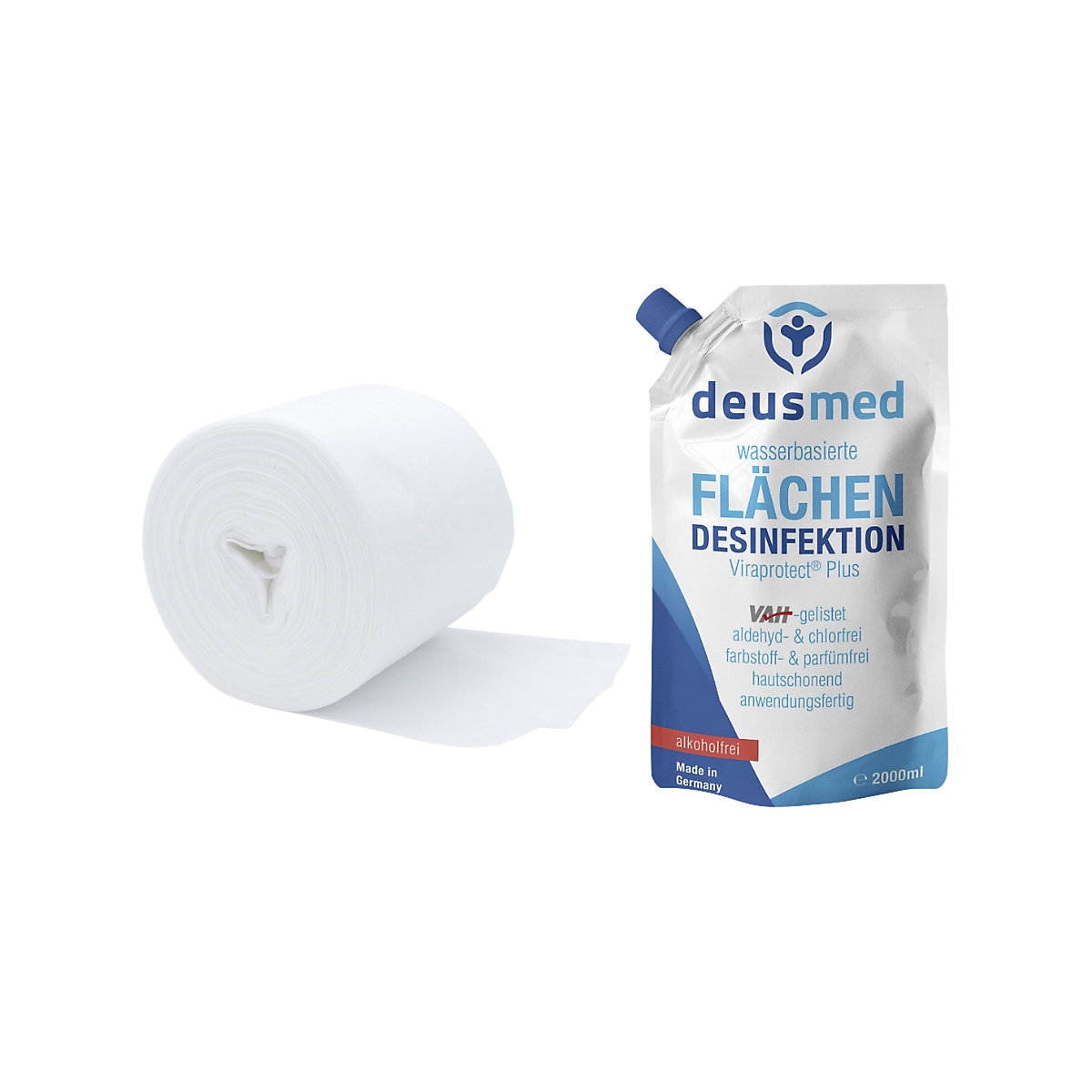 Feuchte Putztücher Refill Set deusmed®