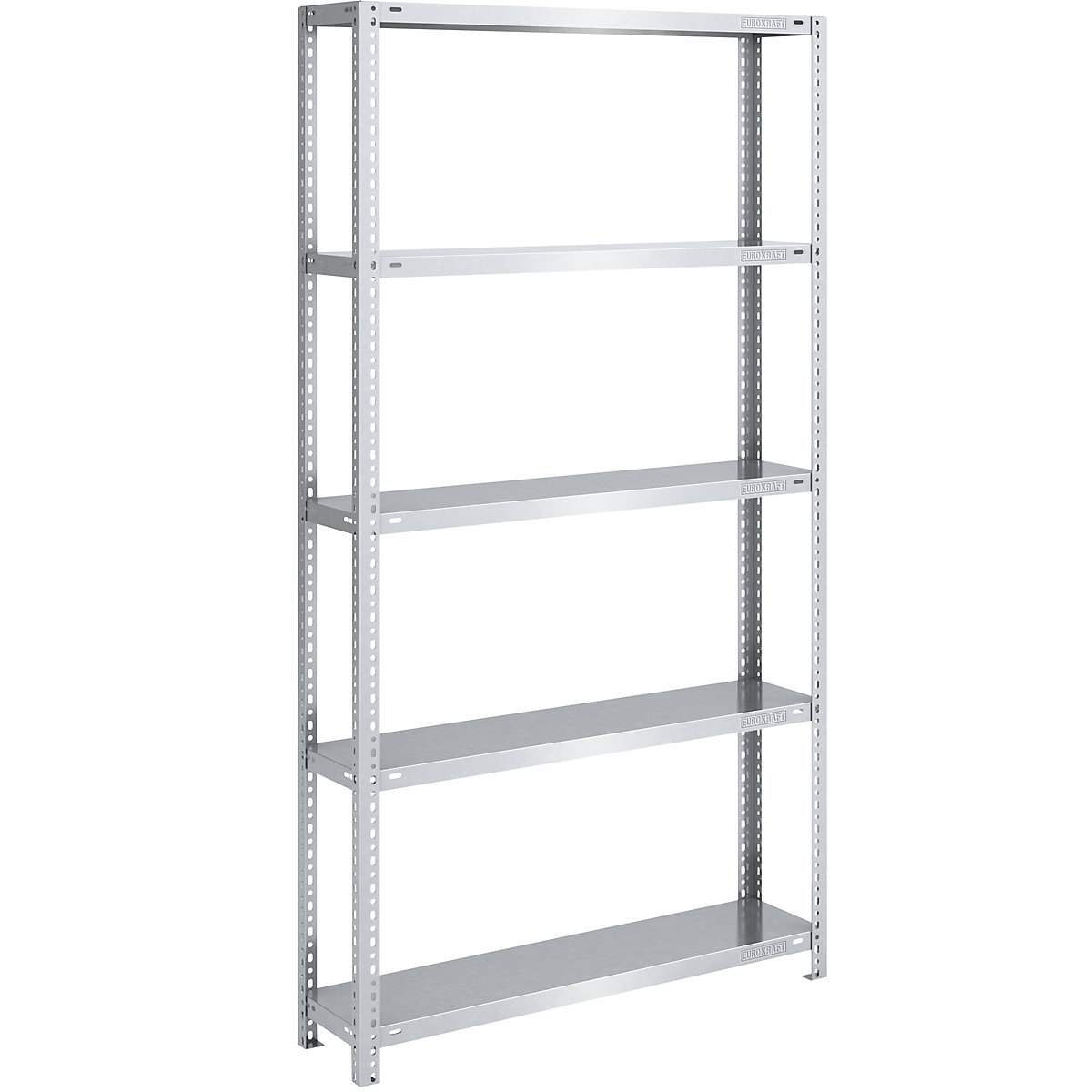 Heavy duty bolt-together shelving, zinc plated - eurokraft pro
