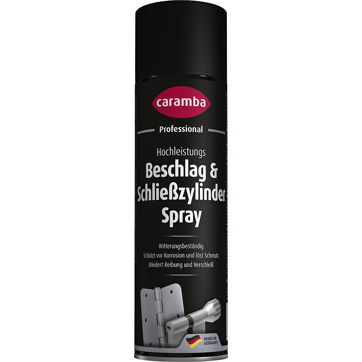 High-performance fittings and locking cylinder spray - Caramba