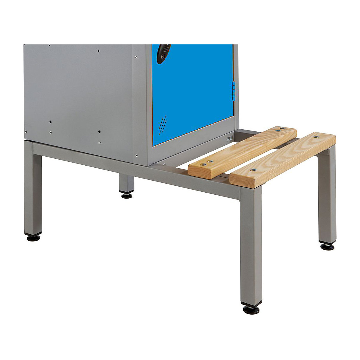 Locker Stand with Seat for 1 Locker | 350h x 305w x 460d mm