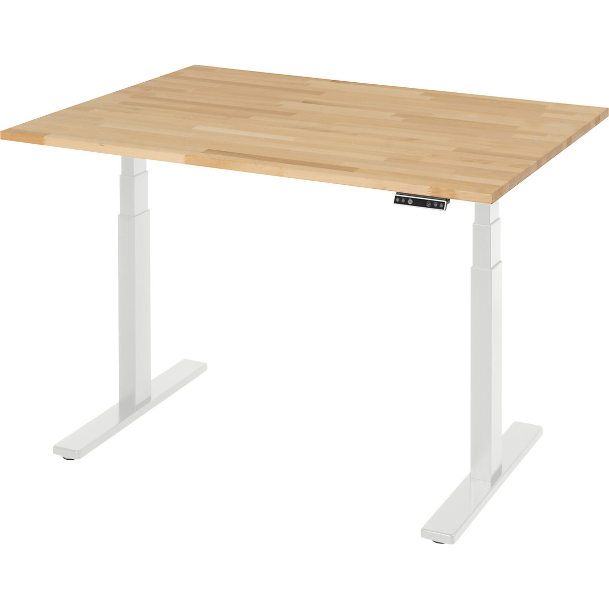 Mesa de trabajo de altura regulable eléctricamente, carga max. 100 kg &ndash; RAU