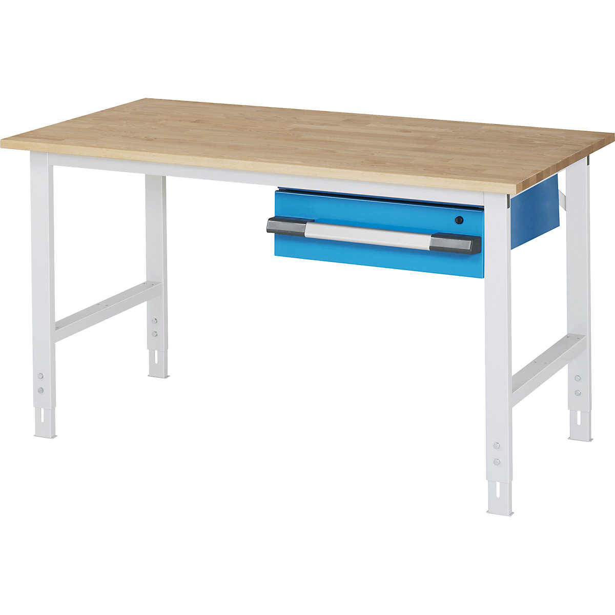 Mesa de trabajo de altura regulable &ndash; eurokraft pro