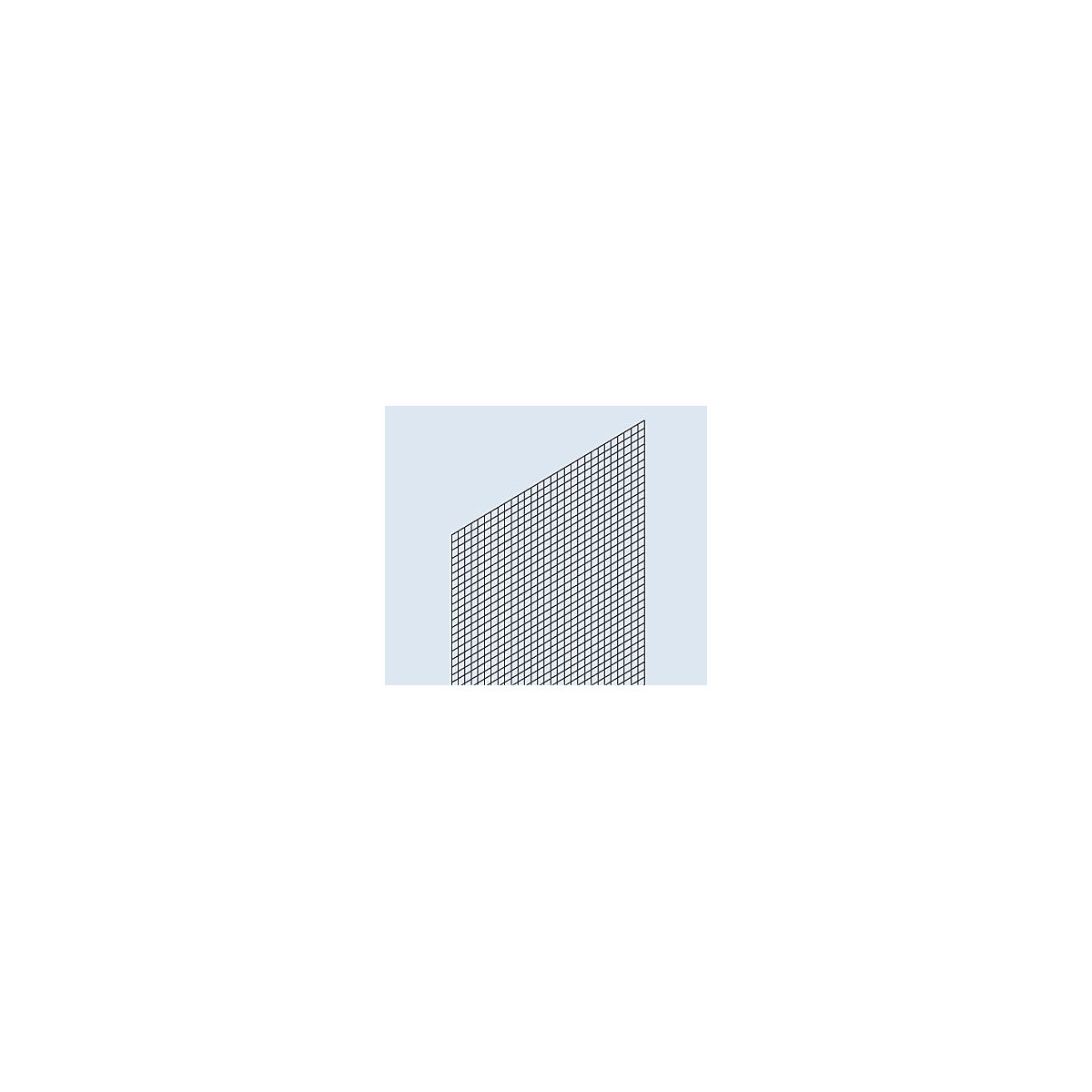 Mesh cladding for rear panel - eurokraft pro