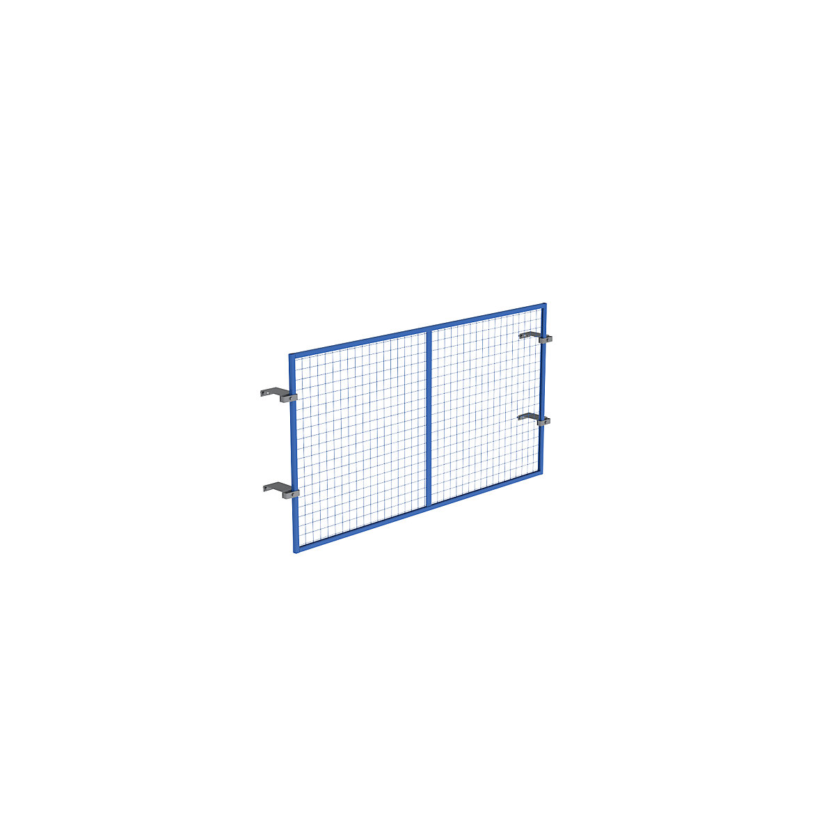Mesh rear panel, blue - eurokraft pro