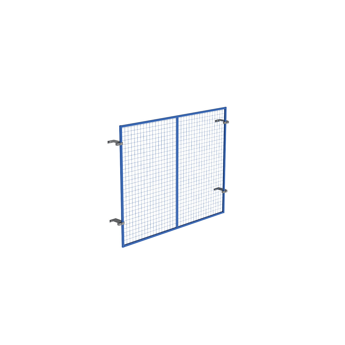 Mesh rear panel, blue - eurokraft pro