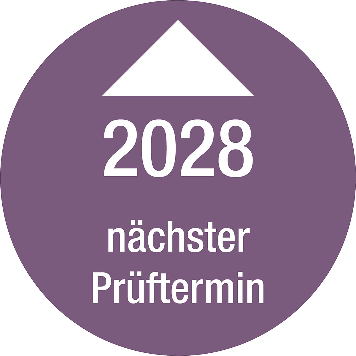 Nächster Prüftermin, Jahreszahl