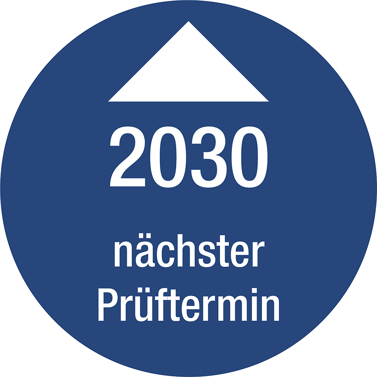 Nächster Prüftermin, Jahreszahl