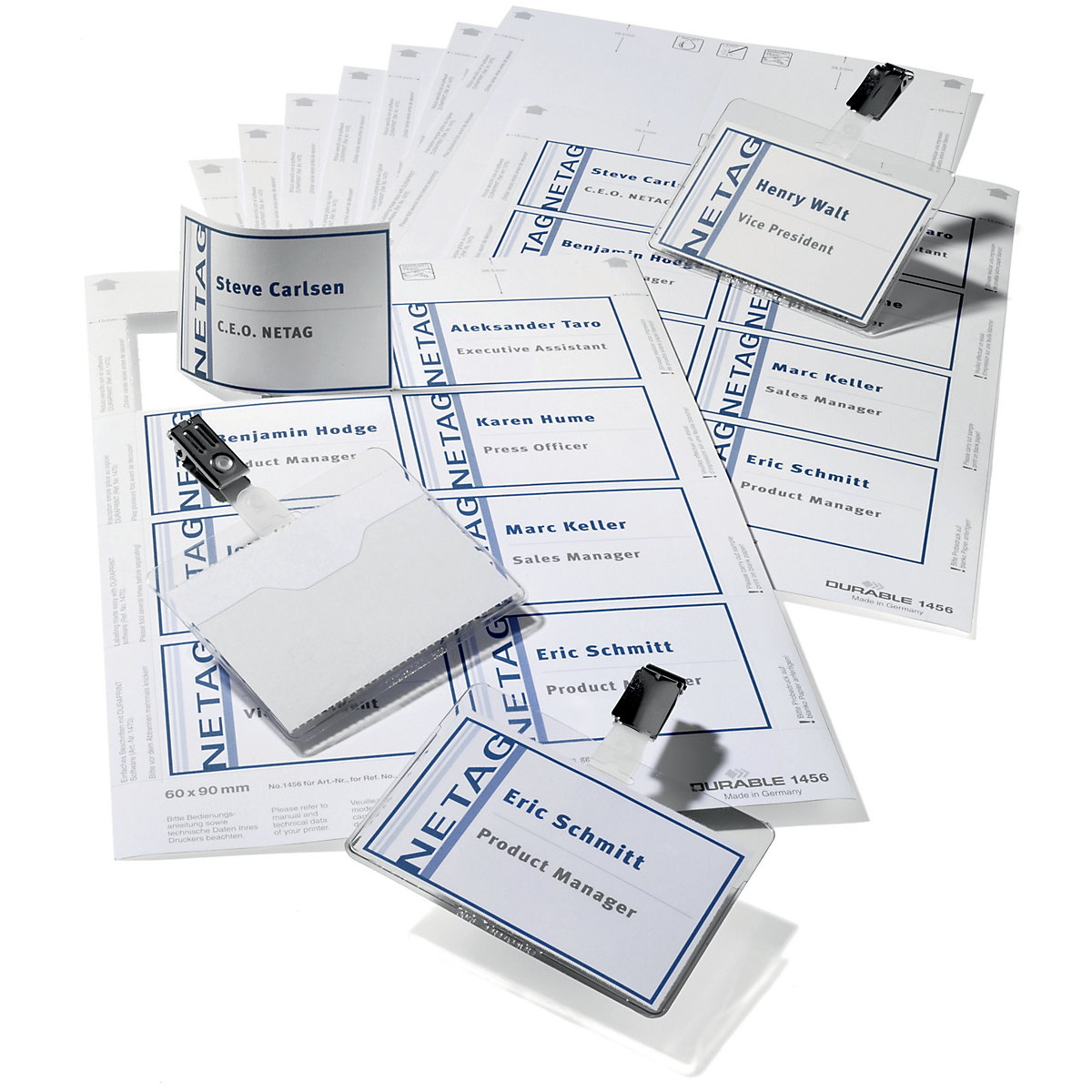 Name badge set - DURABLE