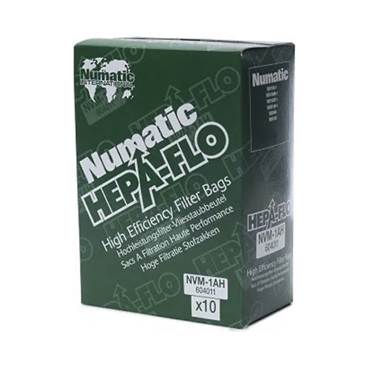 Numatic NVM-1AH HepaFlo Filter Bags x 10 | 604011