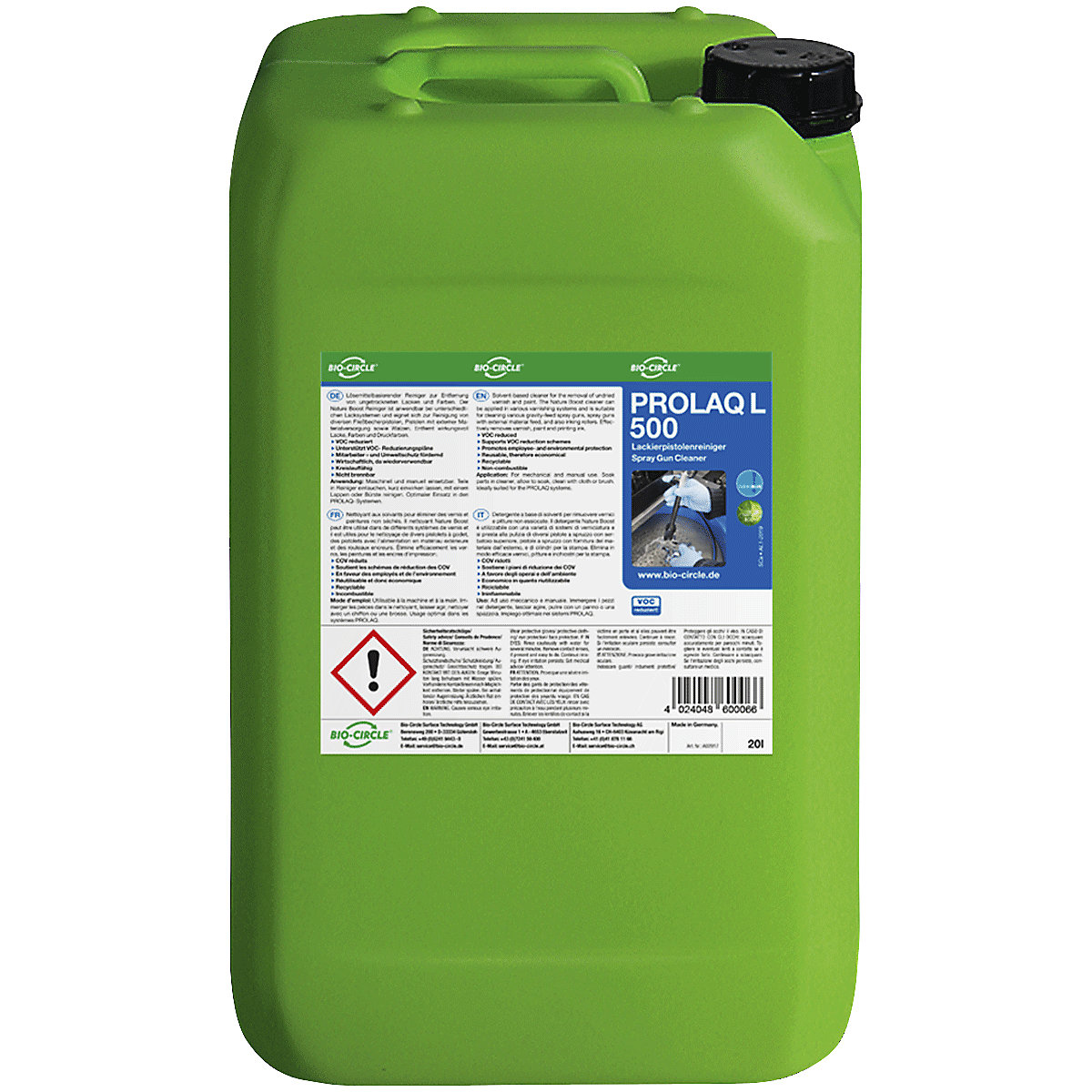 Odstraňovač nátěrů PROLAQ L 500 &ndash; Bio-Circle