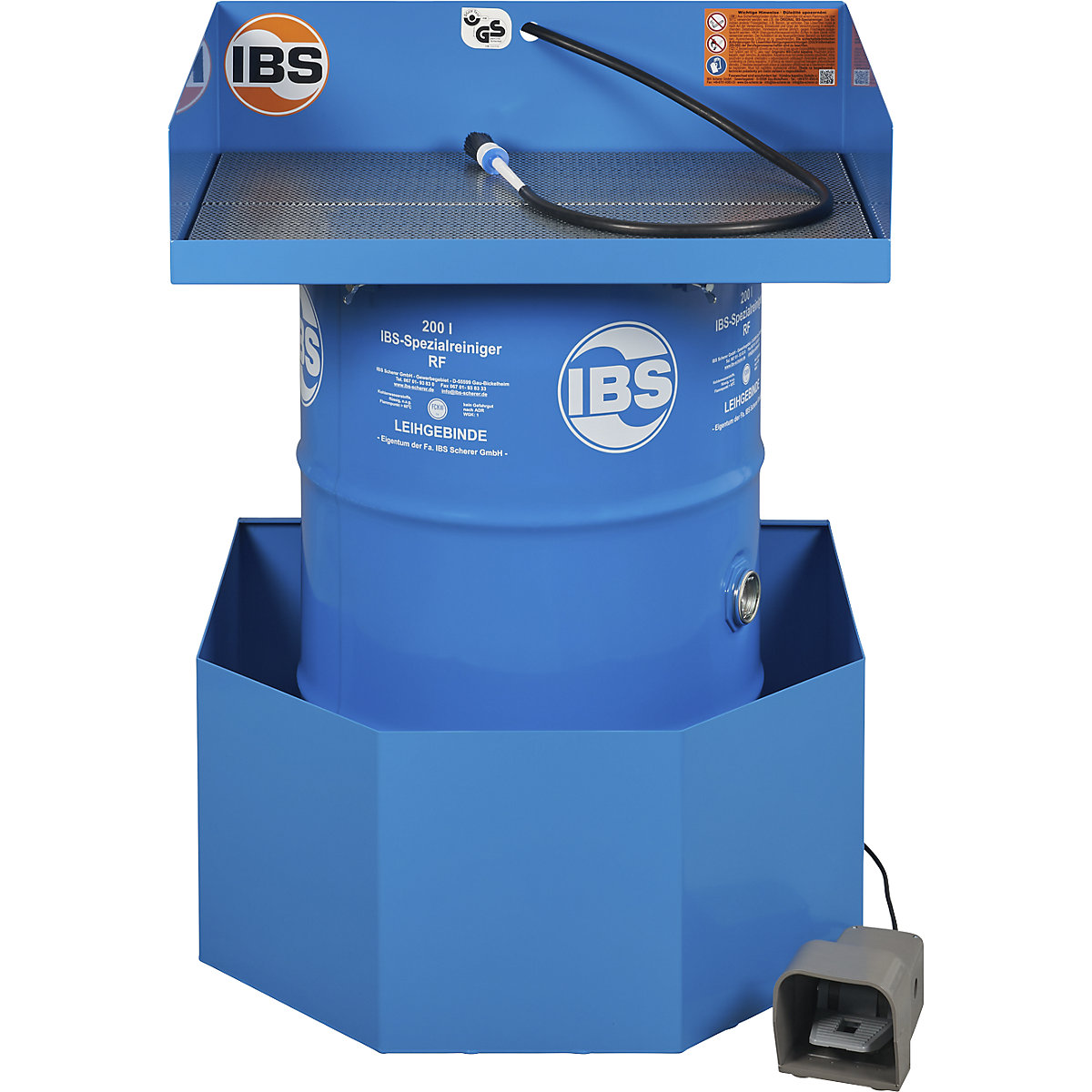 Parts cleaner, space-saving - IBS Scherer