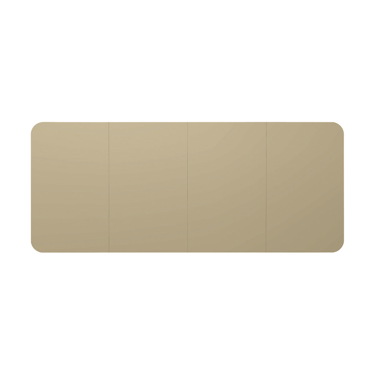 Pizarra blanca de diseño XXL VisuWall Curve &ndash; Chameleon