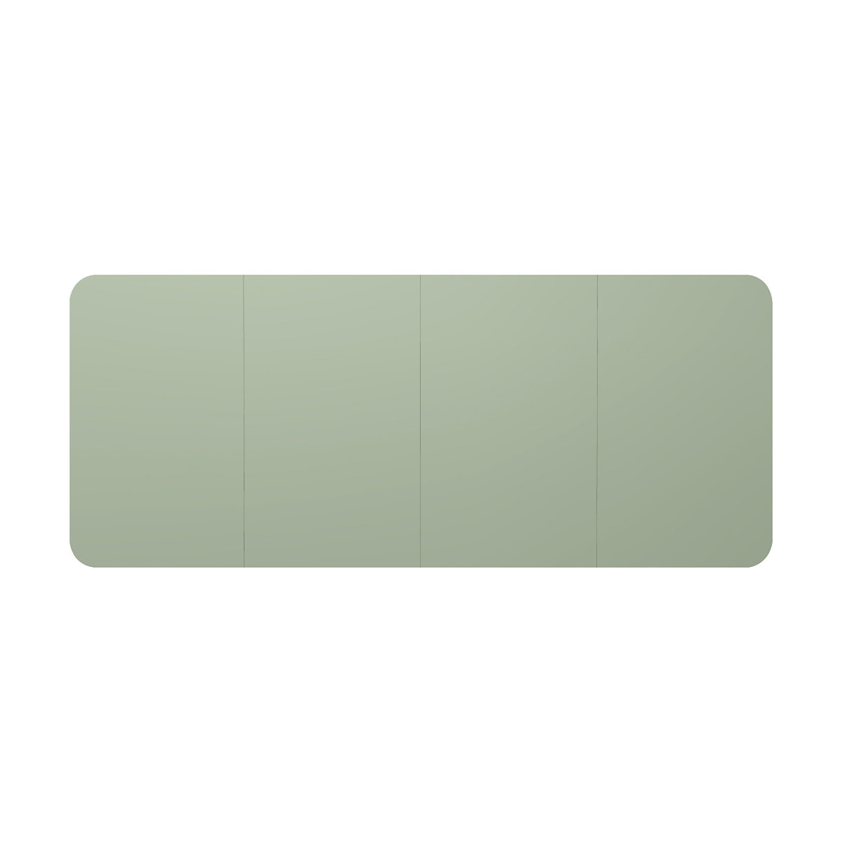 Pizarra blanca de diseño XXL VisuWall Curve &ndash; Chameleon