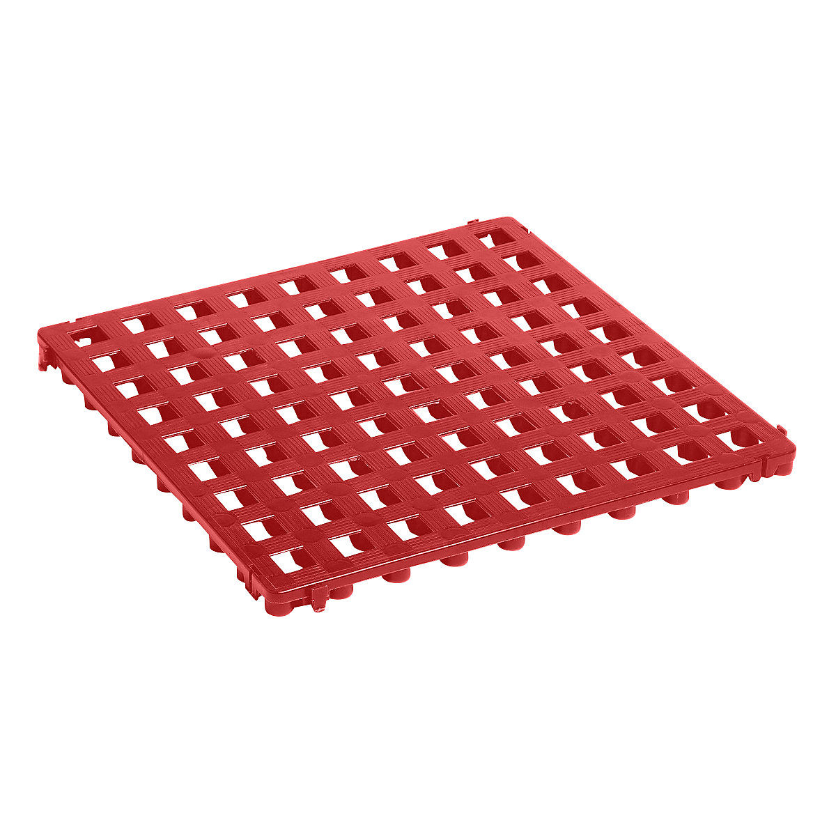 Plastic floor tile, polyethylene
