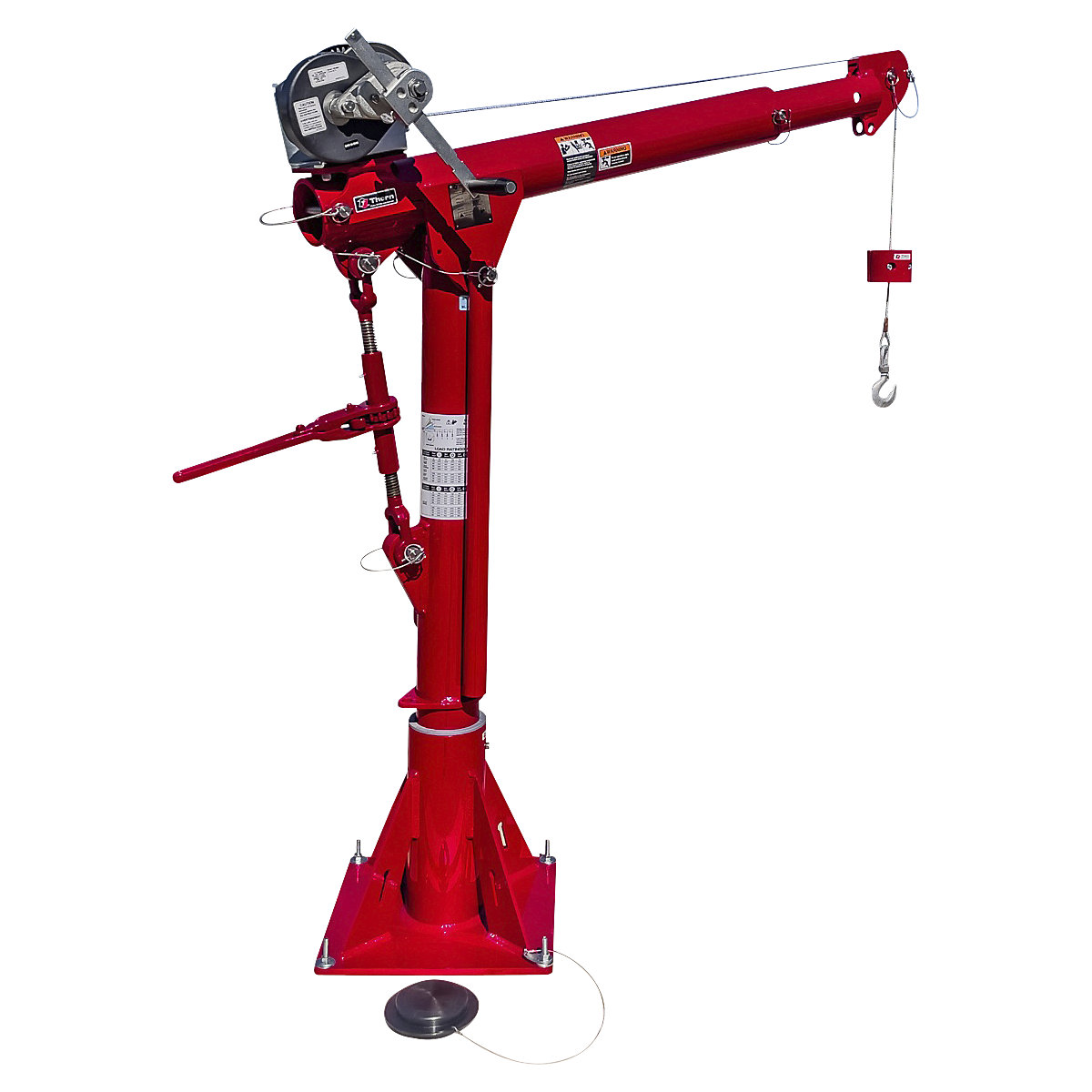 Portable davit crane - Thern