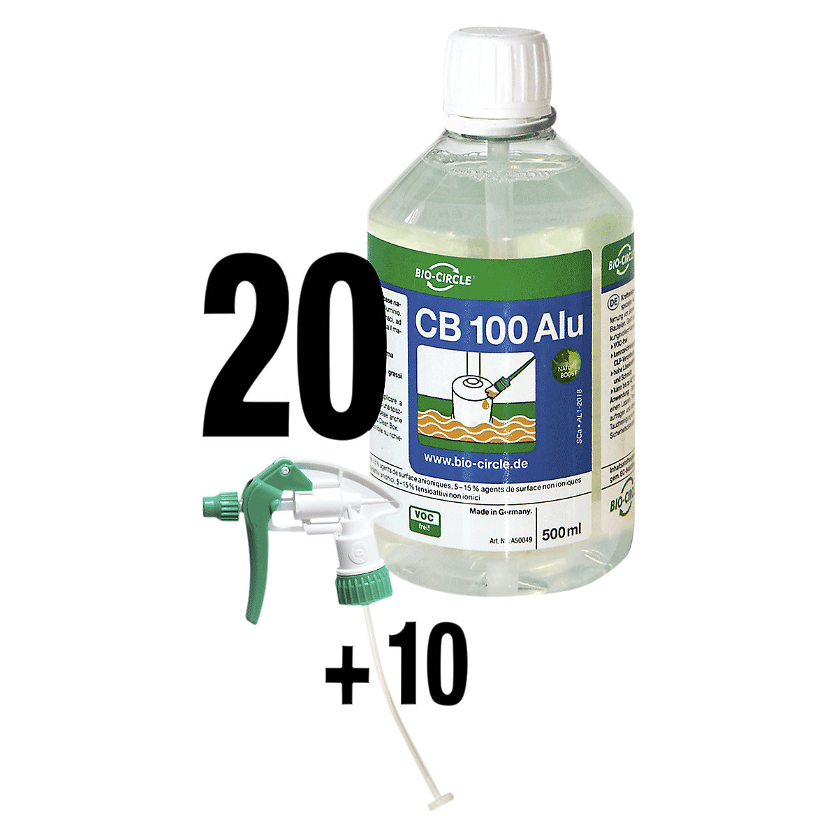 Průmyslový čisticí prostředek CB 100 Alu &ndash; Bio-Circle