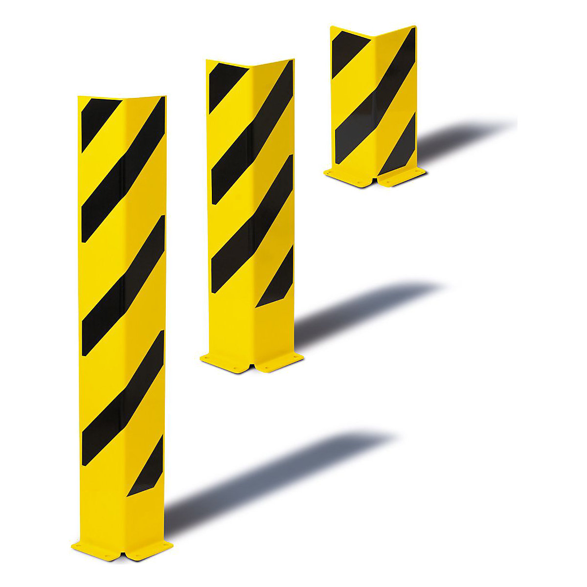 Racking Protector | L Shape | 400h x 160w x 160d mm | 6mm Gauge Steel