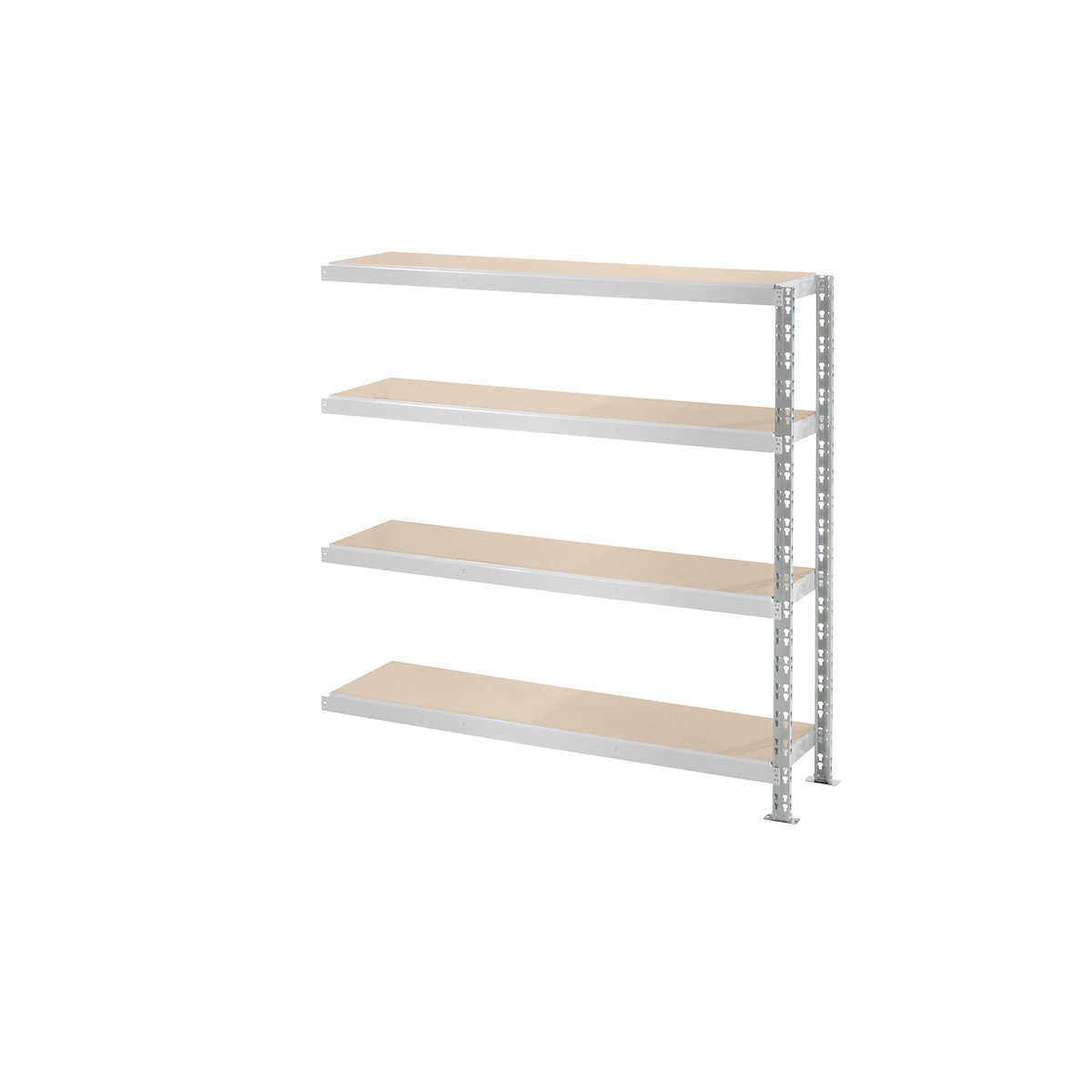 Rayonnage emboîtable extra-large avec tablettes en aggloméré