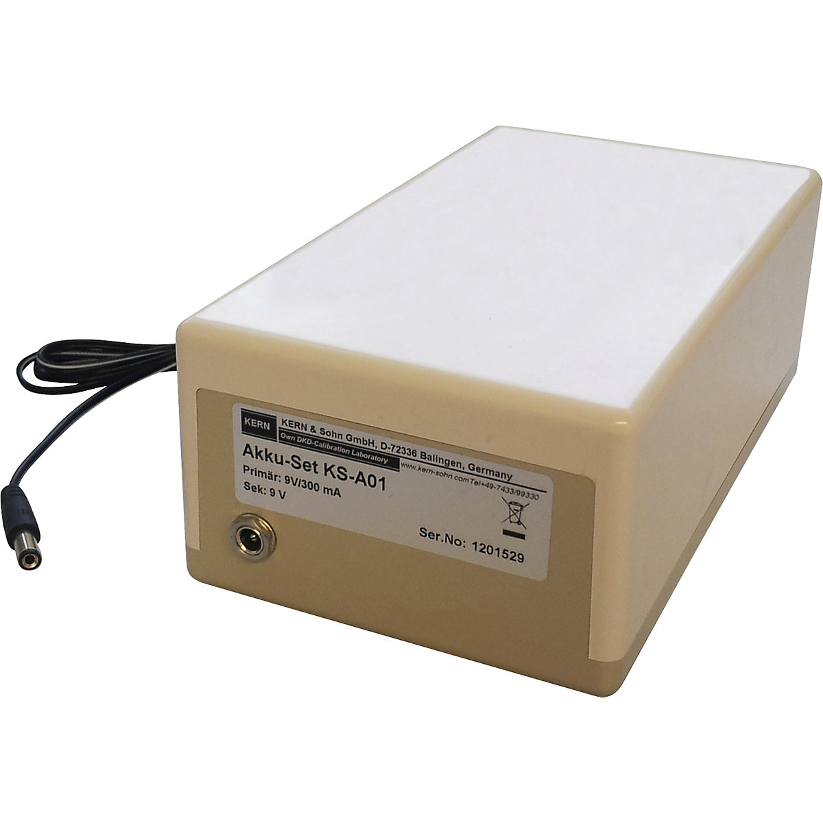 Rechargeable battery pack, external - KERN