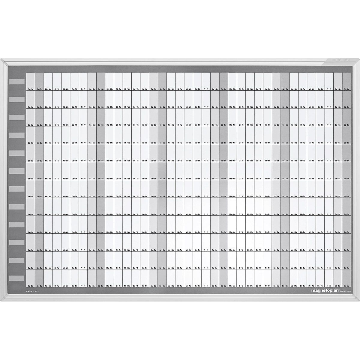Roční plánovač MANAGER typu CC &ndash; magnetoplan