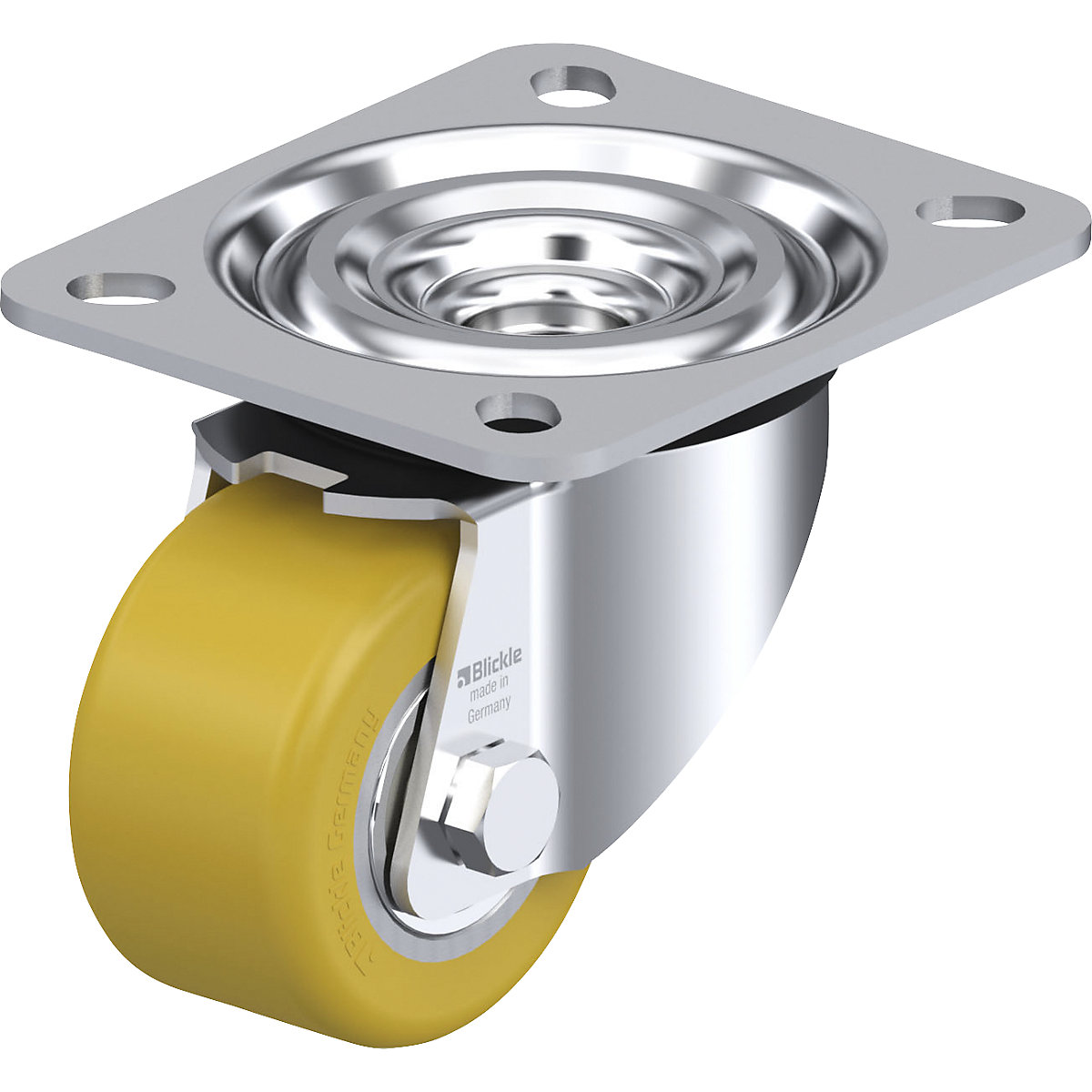 Roulette pivotante en tôle d'acier L-VSTH 60K &ndash; Blickle